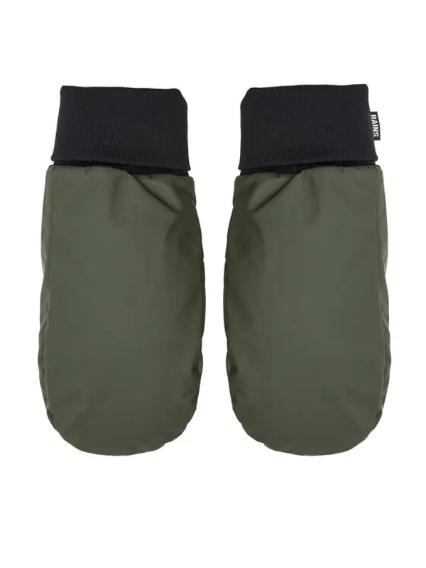 Rains Rains Rukavice Alta Puffer Mittens 16070 Zelena