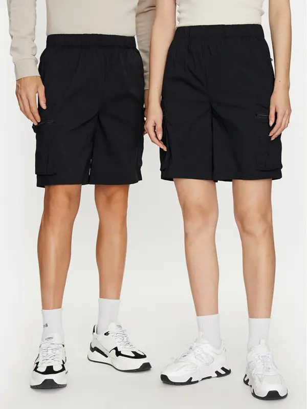 Rains Rains Sportske kratke hlače Tomar Shorts 19310 Crna Regular Fit