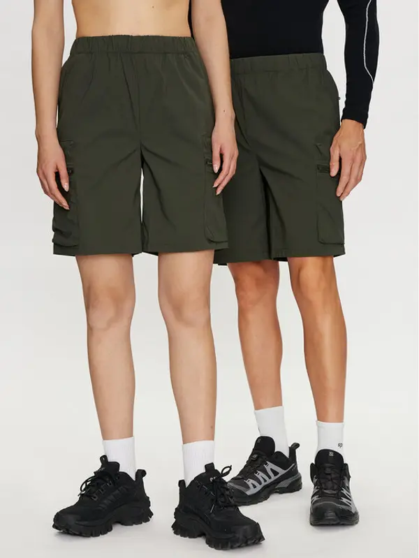 Rains Rains Sportske kratke hlače Tomar Shorts 19310 Zelena Regular Fit