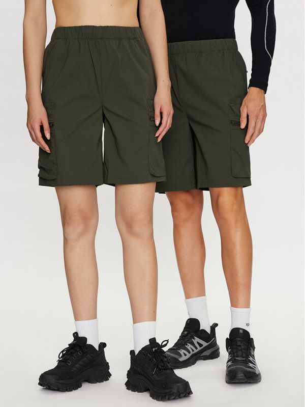 Rains Rains Sportske kratke hlače Tomar Shorts 19310 Zelena Regular Fit