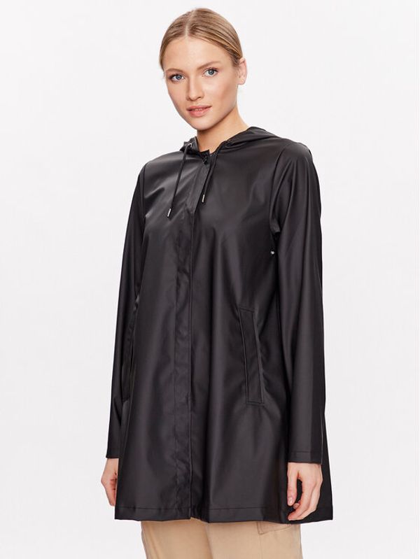 Rains Rains Vodootporna jakna 18050 Crna Regular Fit