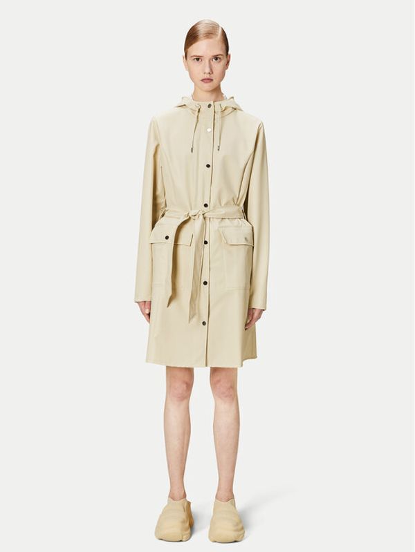 Rains Rains Vodootporna jakna Curve W Jacket W3 18130 Smeđa Regular Fit