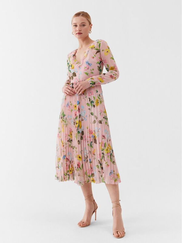 Red Valentino Red Valentino Haljina za svaki dan 2R3VAGN56PM Ružičasta Regular Fit