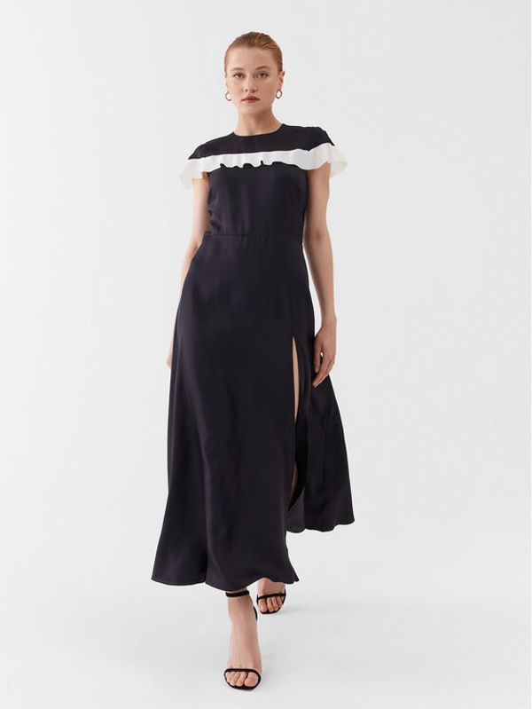 Red Valentino Red Valentino Haljina za svaki dan 2R3VAGS0 Crna Regular Fit