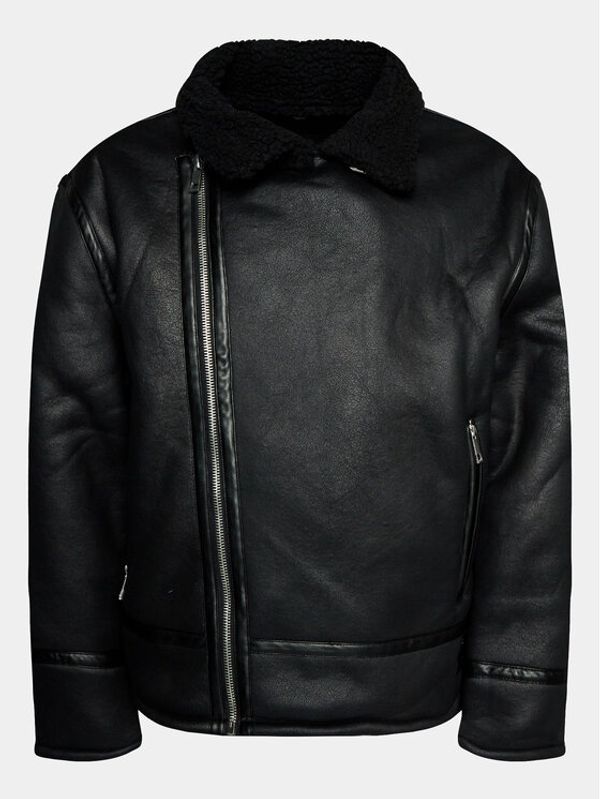 Redefined Rebel Redefined Rebel Jakna od imitacije kože 225095 Crna Regular Fit