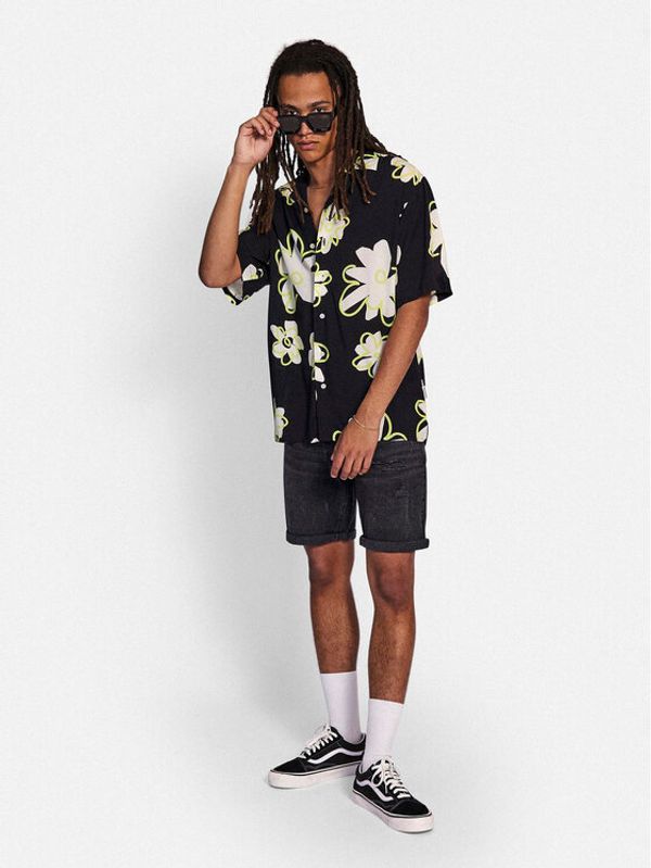 Redefined Rebel Redefined Rebel Košulja Remy 214017 Crna Regular Fit