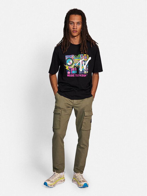 Redefined Rebel Redefined Rebel T-shirt Corey 221089 Crna Boxy Fit