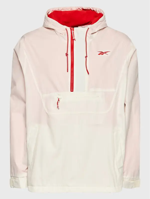 Reebok Reebok Anorak jakna Vector HH8369 Bež Relaxed Fit