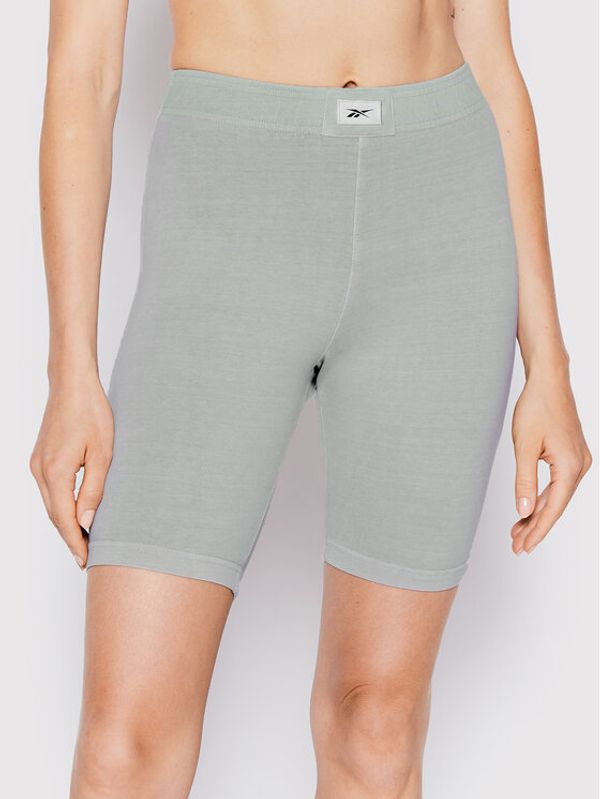 Reebok Reebok Biciklističke hlače Natural Dye HG1143 Siva Slim Fit