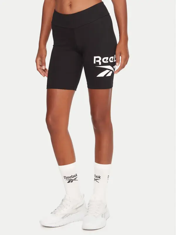 Reebok Reebok Biciklističke hlače RK25161CCW Crna Slim Fit