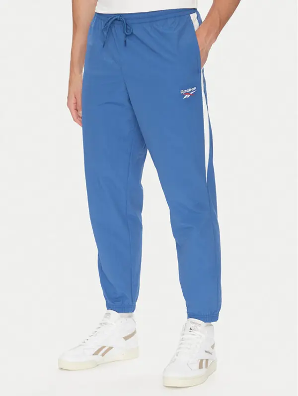 Reebok Reebok Donji dio trenerke 100215278 Plava Regular Fit