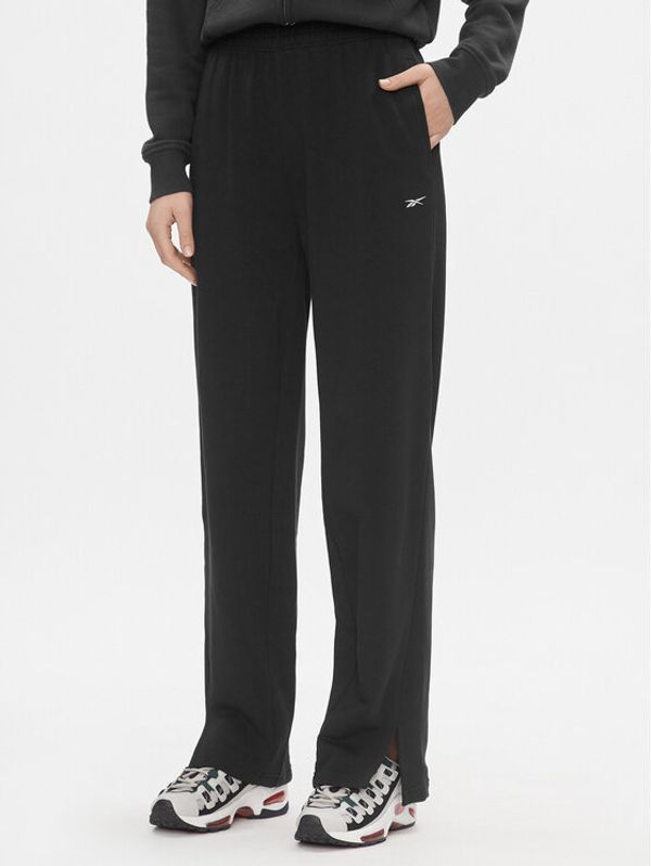 Reebok Reebok Donji dio trenerke Classics IL4647 Crna Relaxed Fit