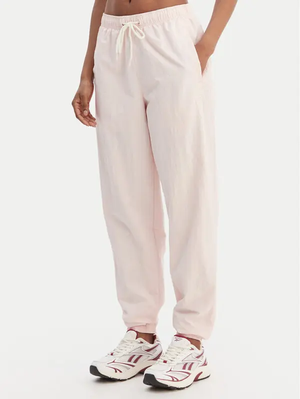 Reebok Reebok Donji dio trenerke Galina RK25518CCW Ružičasta Relaxed Fit