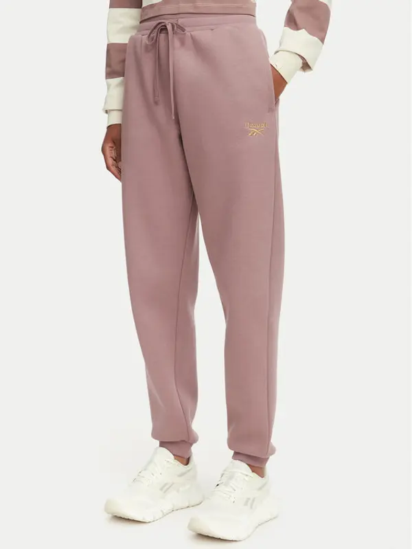 Reebok Reebok Donji dio trenerke Zana RK25690CC Smeđa Regular Fit