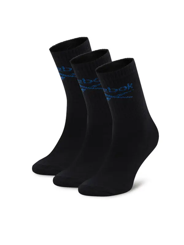 Reebok Reebok Duge čarape R0258-SS24 (3-pack) Crna