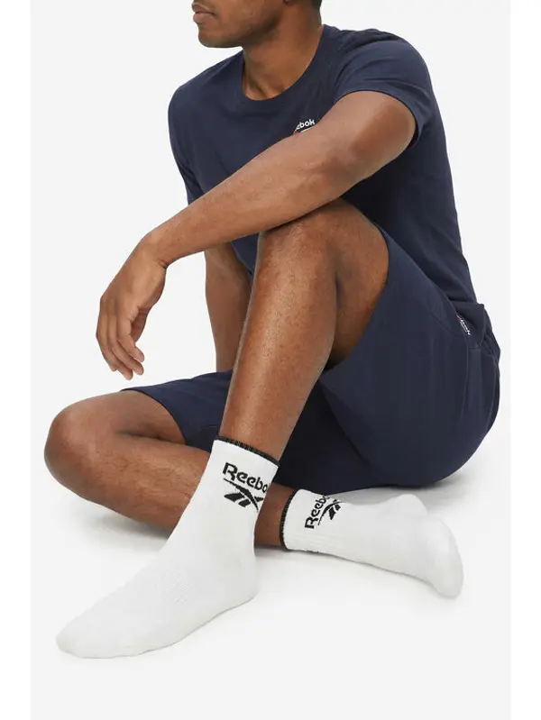 Reebok Reebok Duge čarape R0362-SS24 (3-pack) Bijela