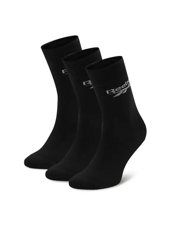 Reebok Reebok Duge čarape R0367-SS24 (3-pack) Crna