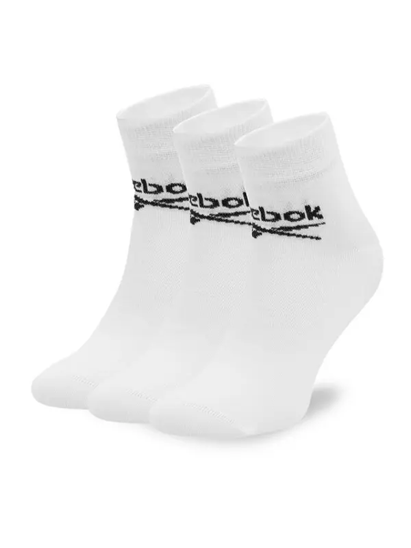 Reebok Reebok Duge čarape R0429-SS24 (3-pack) Bijela