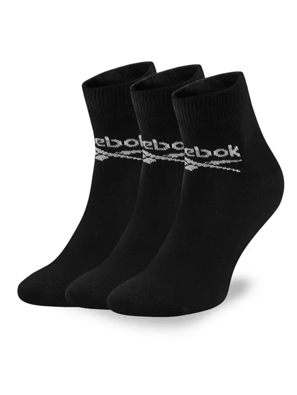 Reebok Reebok Duge čarape R0429-SS24 (3-pack) Crna