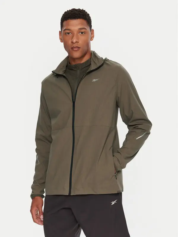 Reebok Reebok Jakna za trčanje Wayne RK25175CCM Zelena Regular Fit