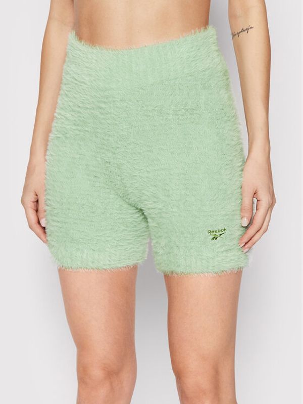 Reebok Reebok Kratke hlače Cozy Legging H46811 Zelena Fitted Fit