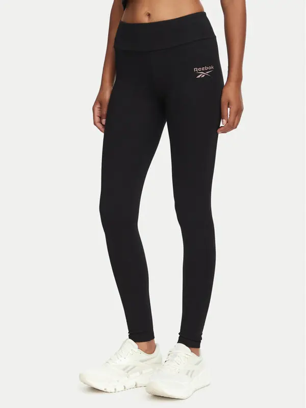 Reebok Reebok Leggings Celina RK25701CCW Crna Slim Fit