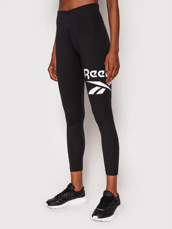 Reebok Reebok Leggings Identity Logo GL2547 Crna Slim Fit