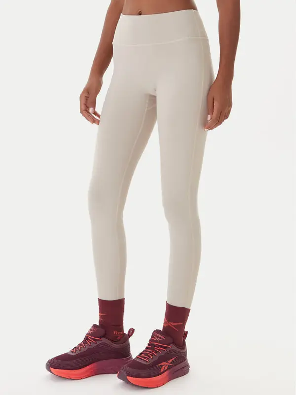 Reebok Reebok Leggings Reebok X Ewa Chodakowska RK25311CCW Bež Slim Fit