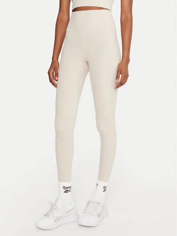 Reebok Reebok Leggings Reebok X Ewa Chodakowska RK25313CCW Bež Slim Fit