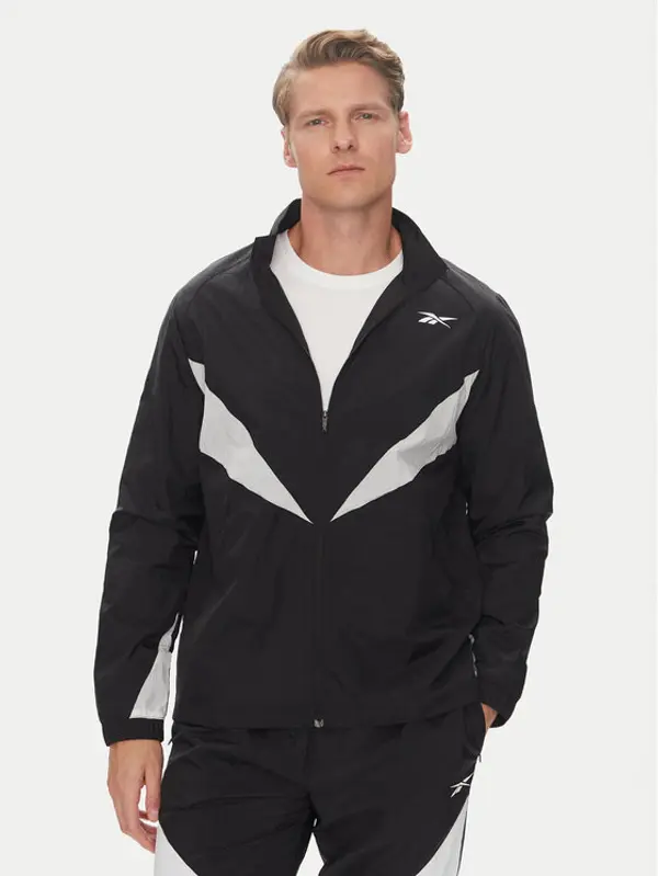 Reebok Reebok Majica dugih rukava 100223959 Crna Relaxed Fit