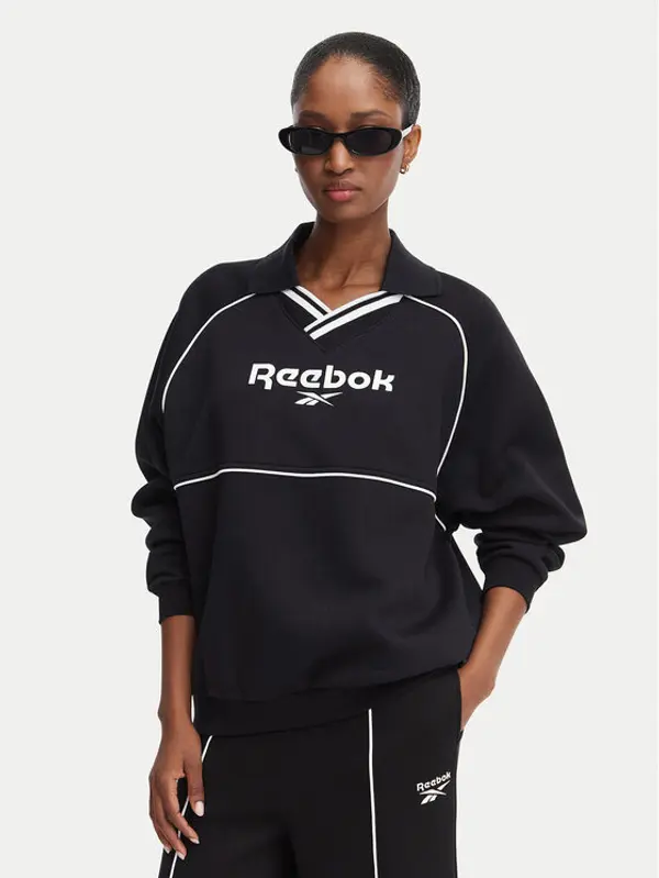 Reebok Reebok Majica dugih rukava Angelica RK25685CCW Crna Oversize