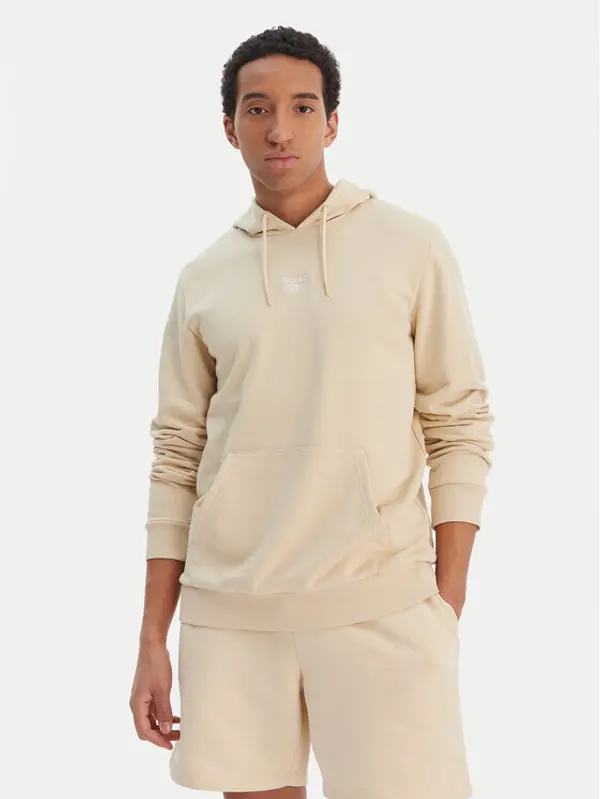 Reebok Reebok Majica dugih rukava Babb RK25550CCM Bež Regular Fit
