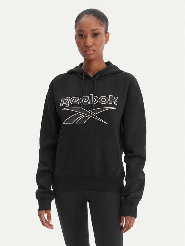 Reebok Reebok Majica dugih rukava Cali RK25174CCW Crna Regular Fit