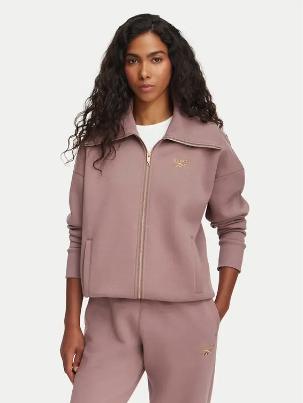 Reebok Reebok Majica dugih rukava Eleonora RK25689CCW Smeđa Regular Fit