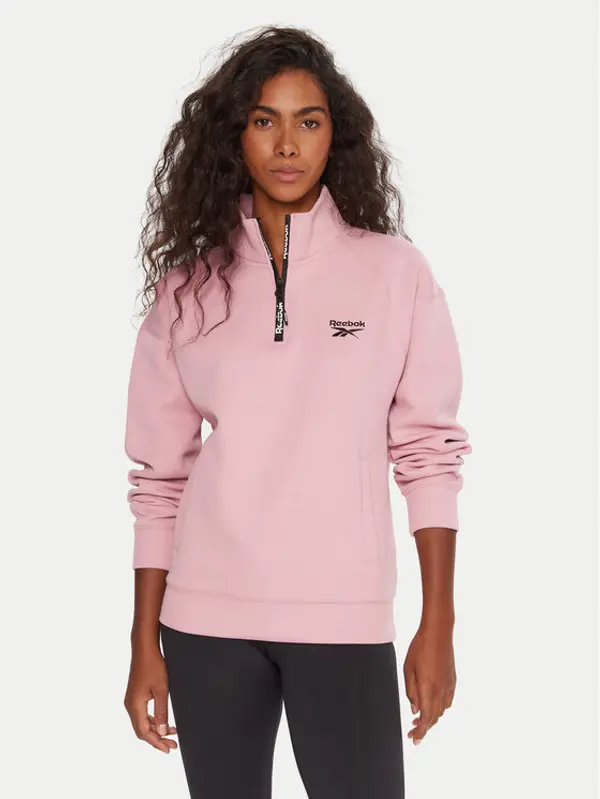 Reebok Reebok Majica dugih rukava RK25160CCW Ružičasta Regular Fit