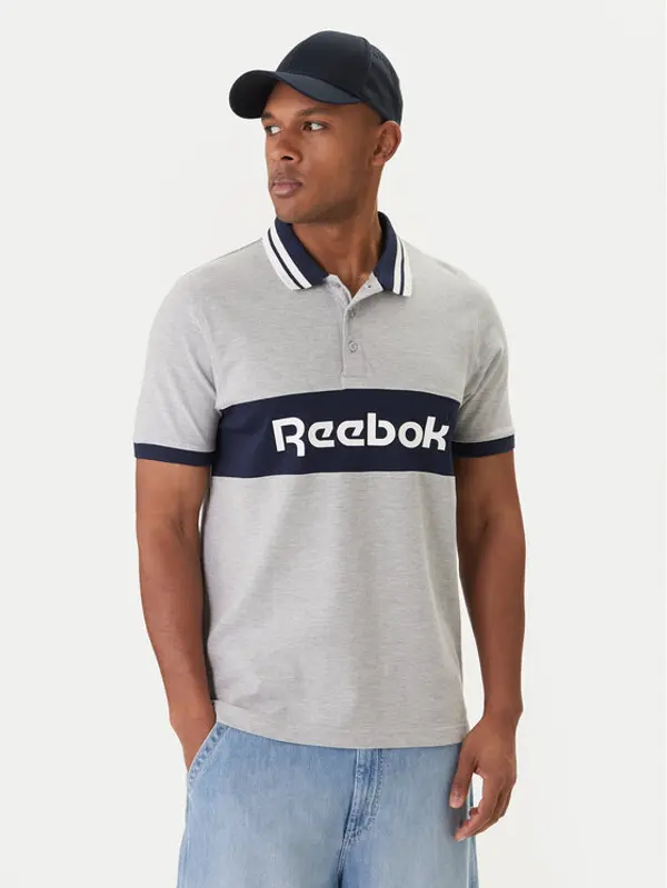 Reebok Reebok Polo Arter RK25548CCM Siva Regular Fit