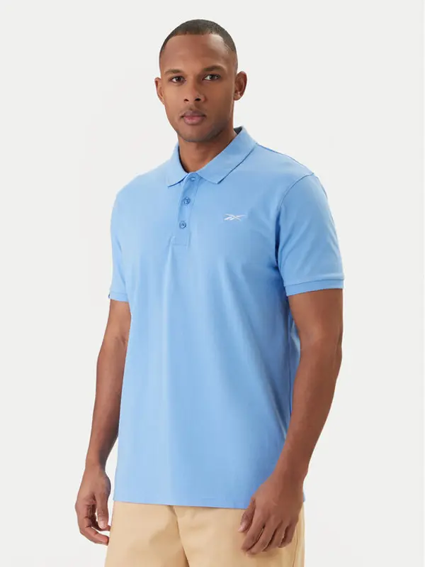 Reebok Reebok Polo Breen RK25562CCM Svijetloplava Regular Fit