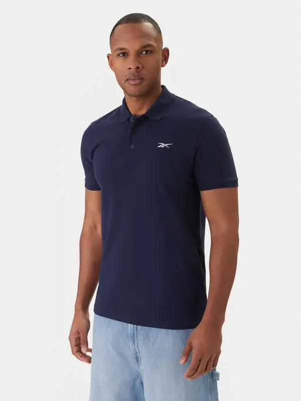 Reebok Reebok Polo Breen RK25562CCM Tamnoplava Regular Fit