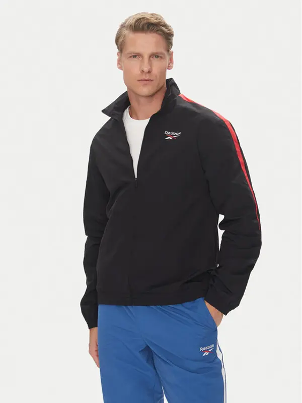 Reebok Reebok Prijelazna jakna 100215495 Crna Regular Fit