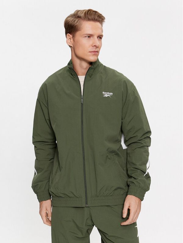 Reebok Reebok Prijelazna jakna Classics Vector IL4555 Zelena Regular Fit