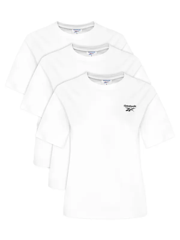 Reebok Reebok Set t-shirt majica﻿ RK25194CCW Bijela Regular Fit