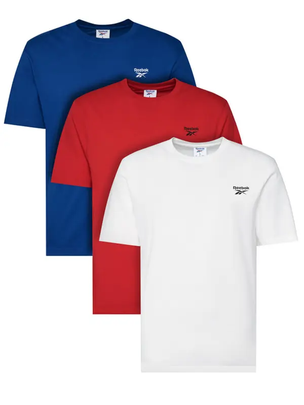 Reebok Reebok Set t-shirt majica﻿ Woods RK25193CCM Šarena Regular Fit
