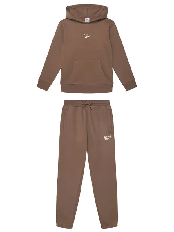 Reebok Reebok Set trenerka RK95228CCB Smeđa Regular Fit