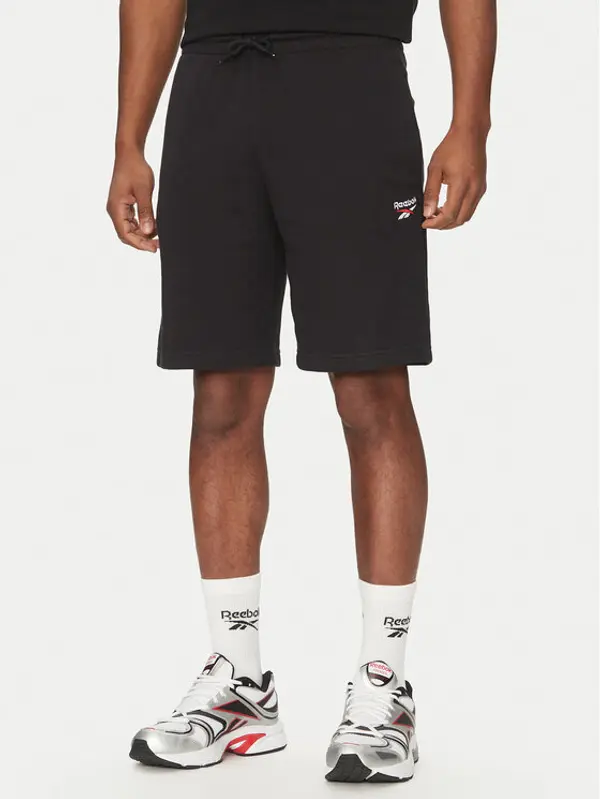 Reebok Reebok Sportske kratke hlače 100221791 Crna Regular Fit