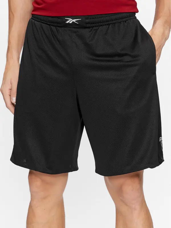 Reebok Reebok Sportske kratke hlače Basketball II0671 Crna Regular Fit
