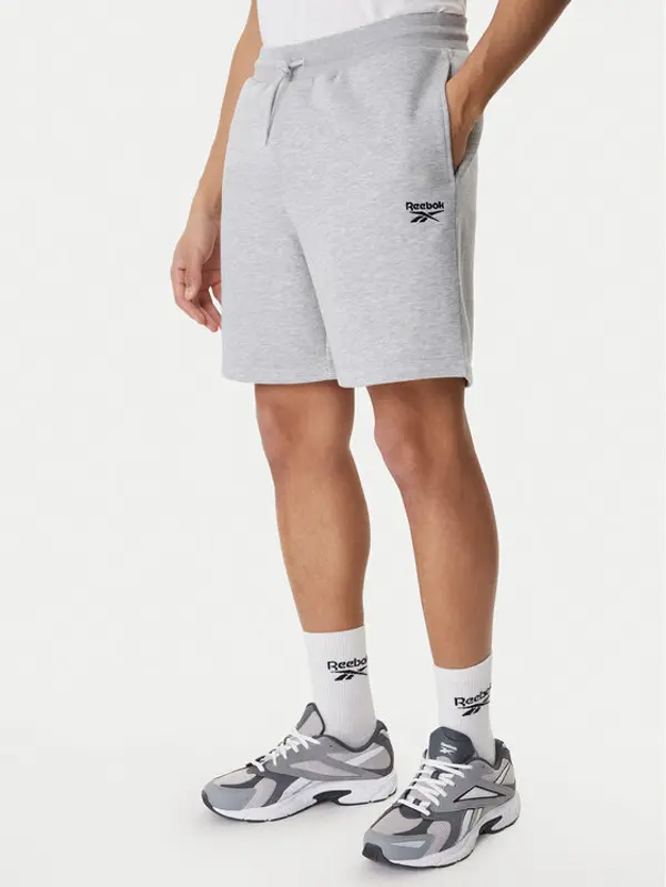 Reebok Reebok Sportske kratke hlače Bazunu RK25558CCM Siva Regular Fit