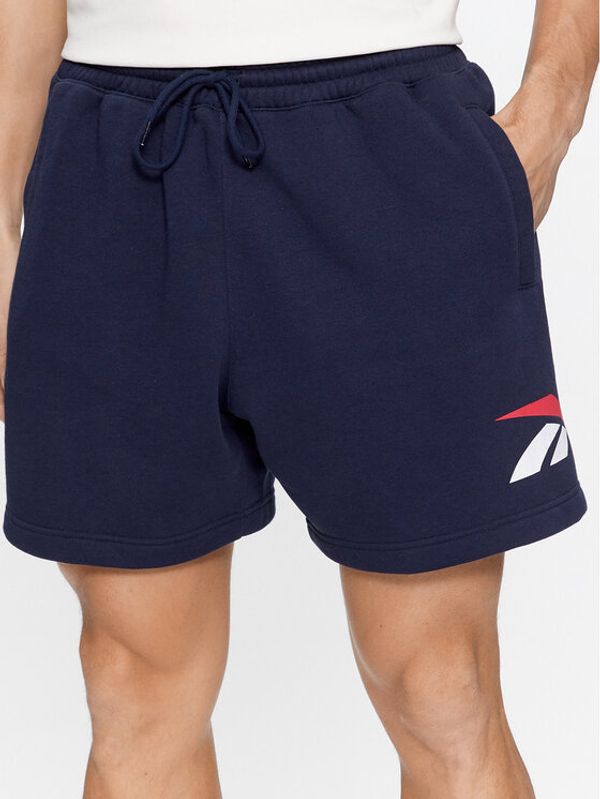 Reebok Reebok Sportske kratke hlače Classics HS9172 Tamnoplava Regular Fit