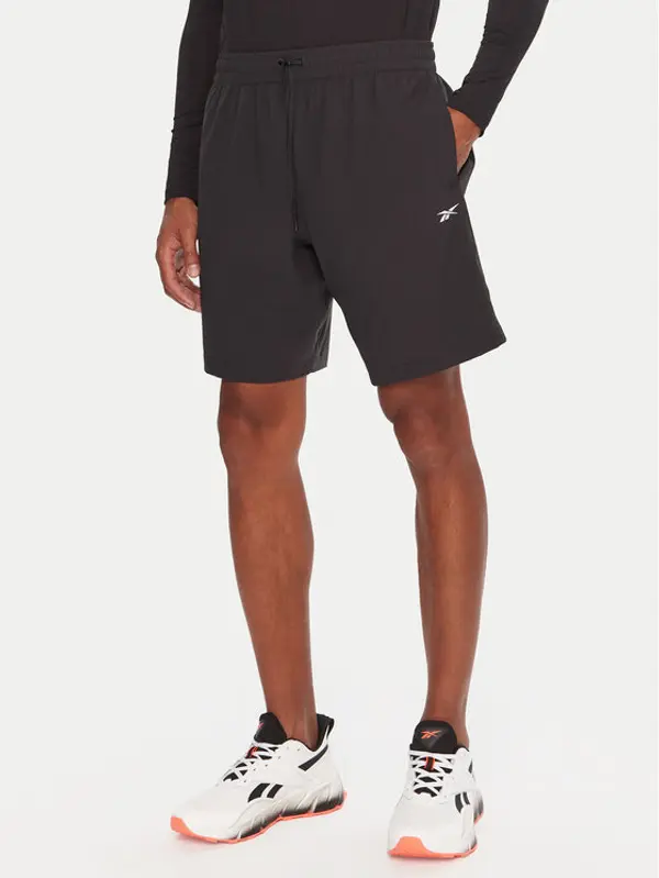 Reebok Reebok Sportske kratke hlače RK25181CCM Crna Regular Fit