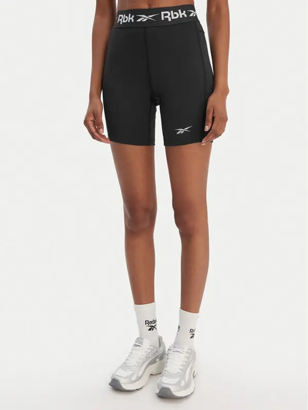 Reebok Reebok Sportske kratke hlače RK25607CCW Crna Slim Fit