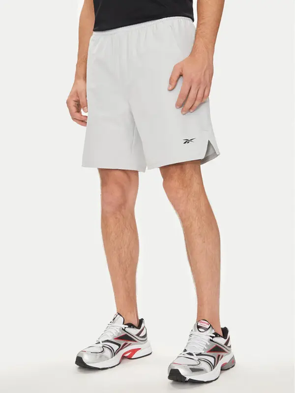Reebok Reebok Sportske kratke hlače Strength 100075594 Siva Regular Fit